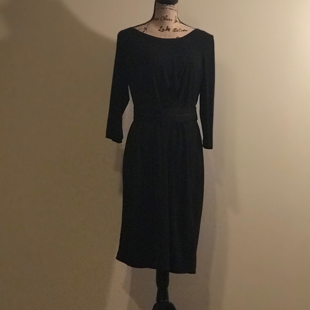 Black dinner dress